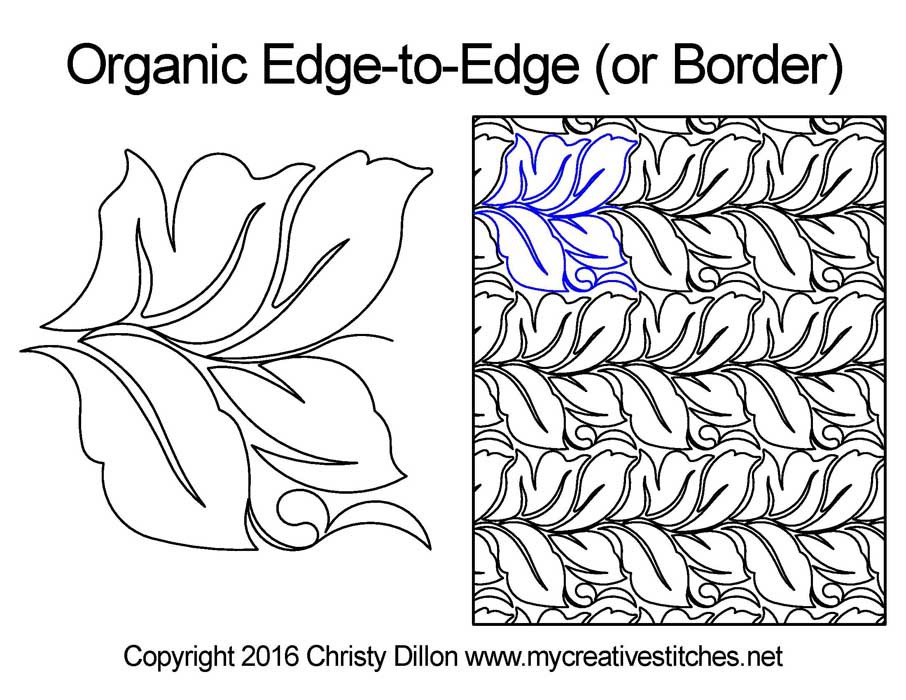 Organic Edge to Edge