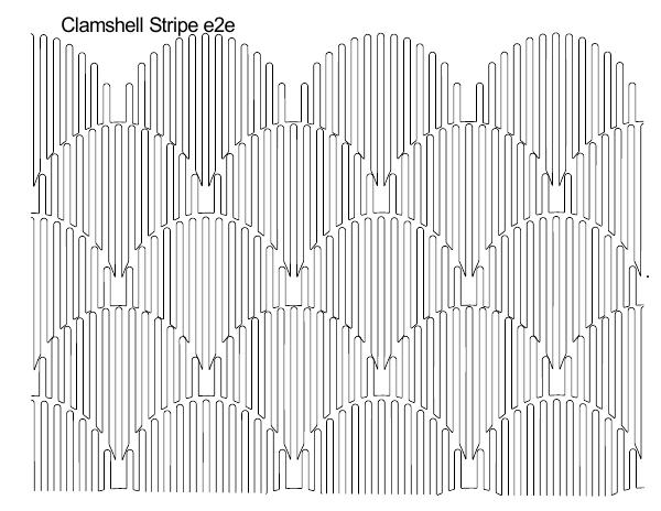Clamshell Stripe