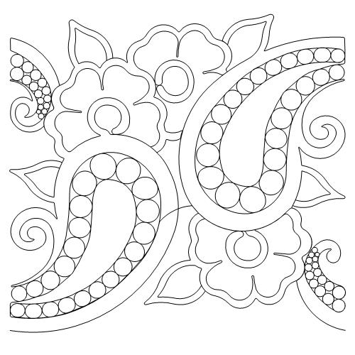 Pearl Paisley * premium